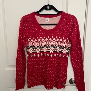 Fair isle Women’s Pajama Top